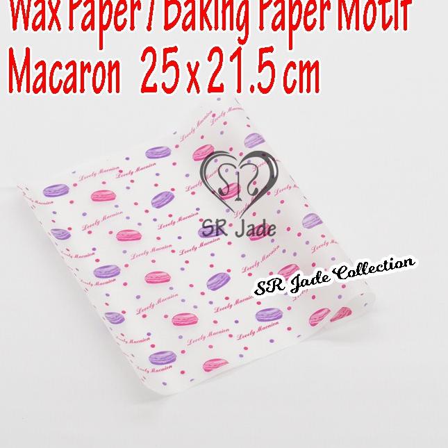 

✰TERLARIS✰ Wax Paper Motif Kertas Roti Food Wrapping Flower Wrap