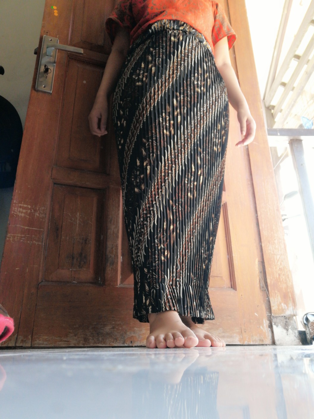 Batik Couple / Baju Batik Couple / Batik Set / Batik Lengan Panjang / Rok Set