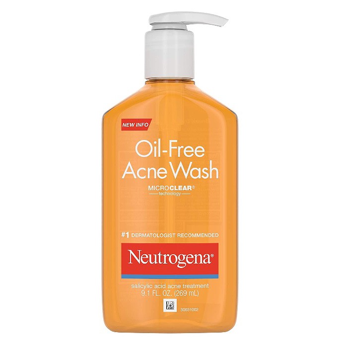 269ml Neutrogena Oil Free Acne Wash Shopee Indonesia