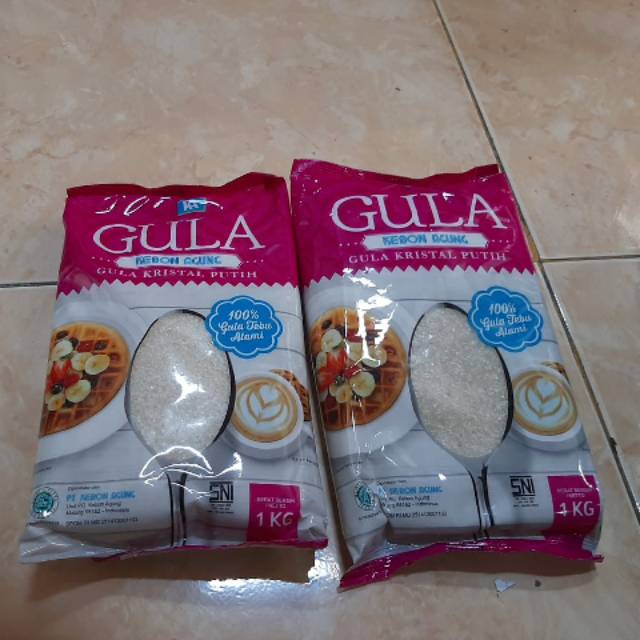 Gula pasir kristal gunung agung 1 kg