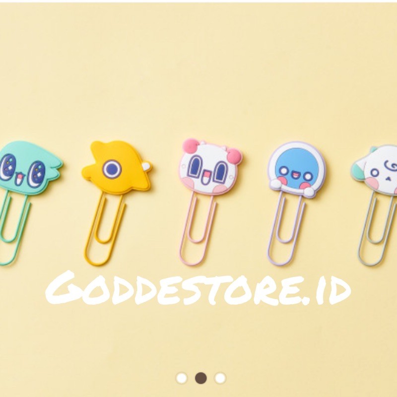 [READY] NU'EST x Spoonz Big Clip Bookmark Jepit Besar Kertas Buku Nuest