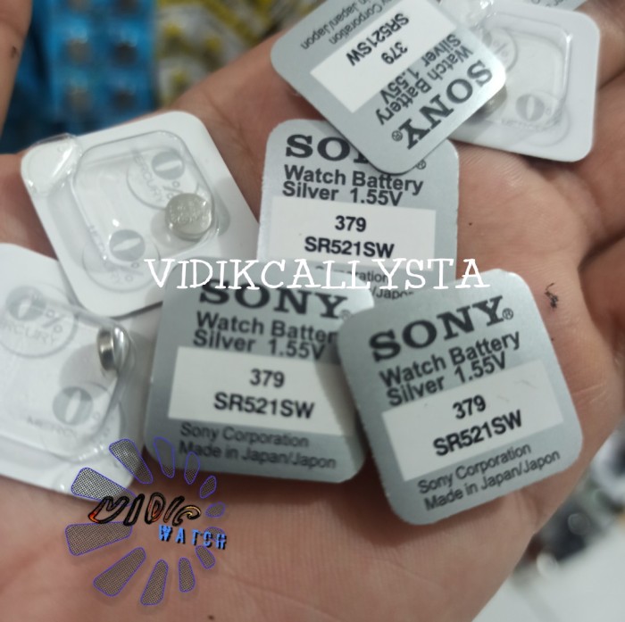 BATREI SONY 379 SP SR521SW 521 SR521 BATRE BATERAI JAM TANGAN ORIGINAL