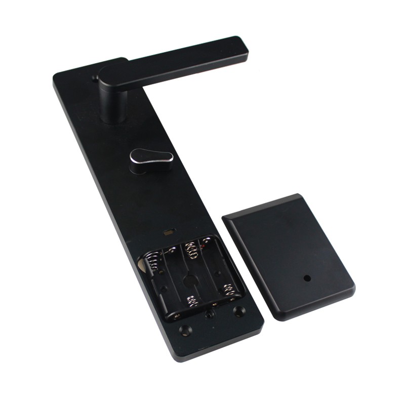 Smart Door Lock With Card H1032 - BLACK [ LEFT ]