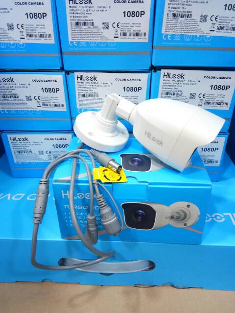 Paket cctv hillok 4 chanel full set garansi resmi 2tahun