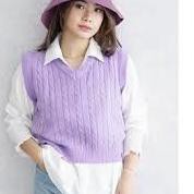 PREMIUM VEST ROMPI CABLE / LUXY VEST ROMPI KEPANG RAJUT TEBAL VEST CABLE / VEST DELMI | ROMPI RAJUT