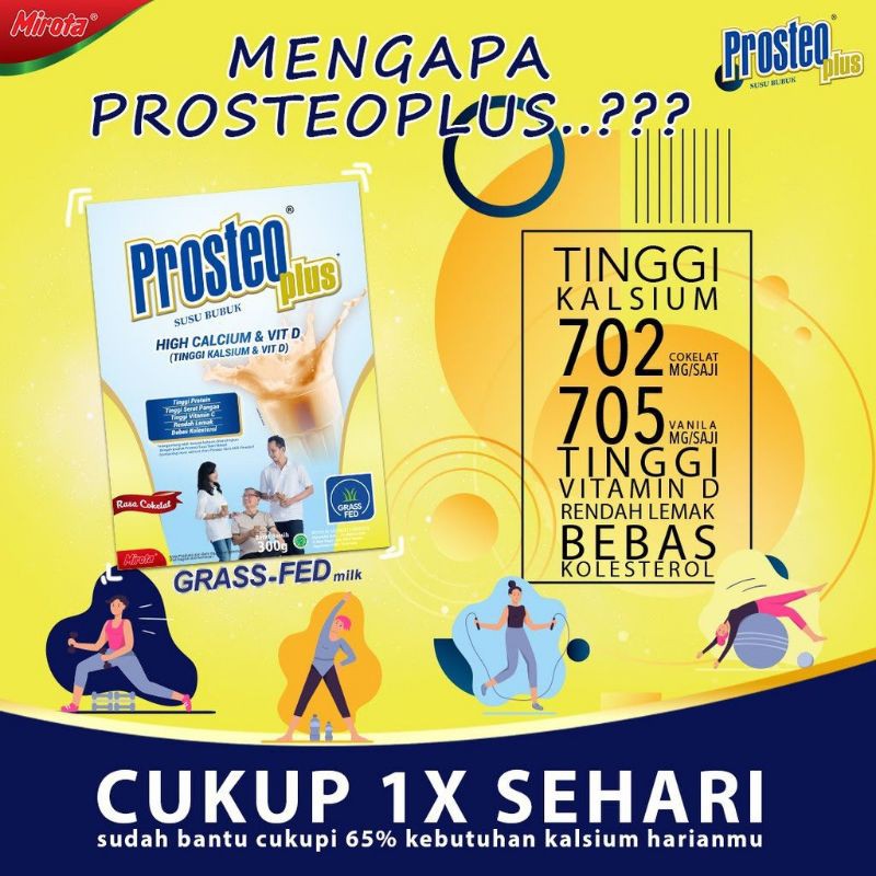 

Prosteo Plus Susu Tinggi Kalsium
