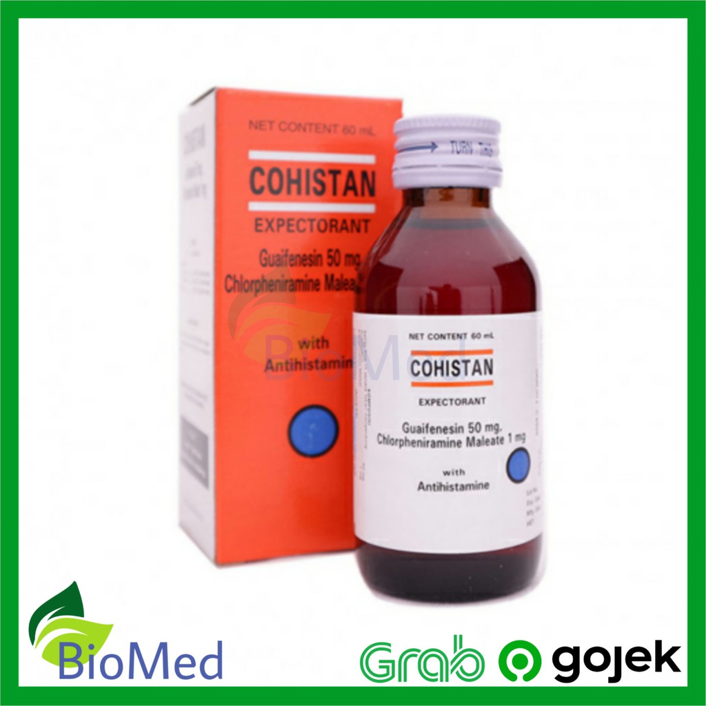 COHISTAN SIRUP 60 ml - Obat Batuk Berdahak Dewasa