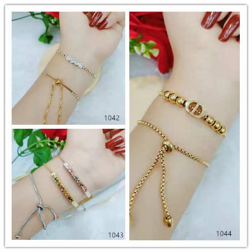 Gelang Titanium  Perhiasan Fashion 1042-1044