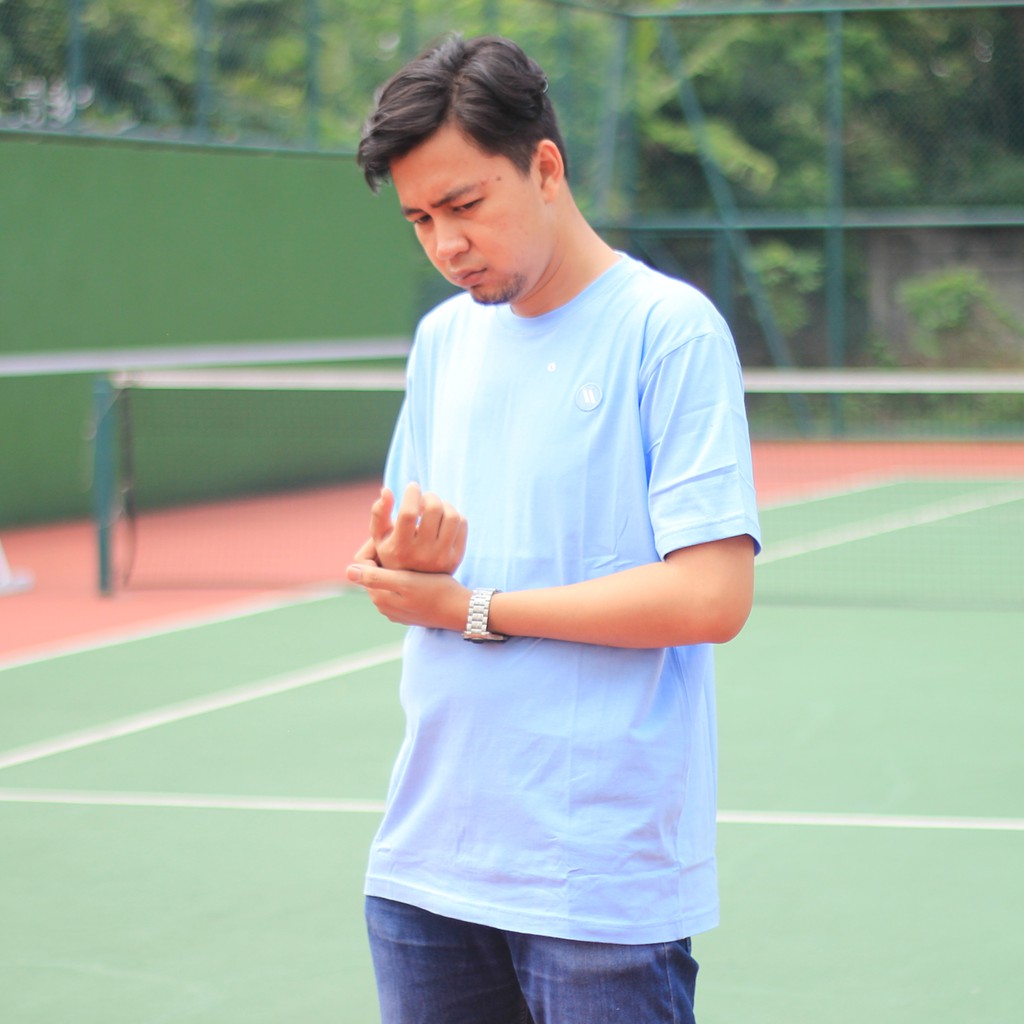 KAOS OVERSIZE UNISEX BABY BLUE by MALVI // KAOS OVERSIZED BABY BLUE