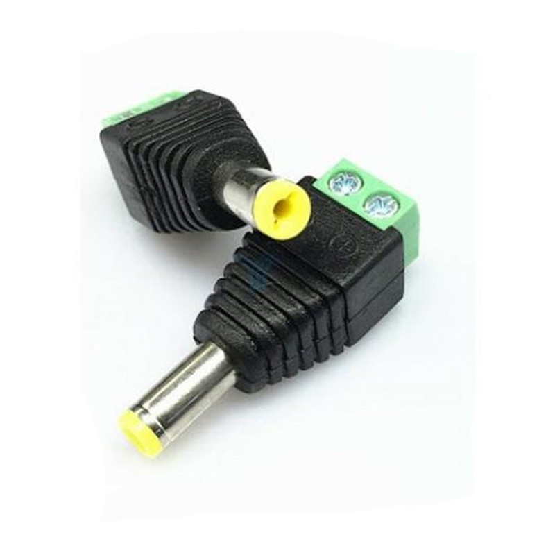 JACK DC MALE CCTV POWER PLUG CONNECTOR BAUT JEPIT KABEL KONEKTOR COLOKAN KAMERA