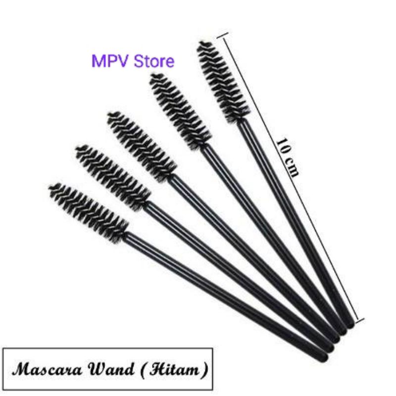 Sisir Kuas Mascara Spoolie Brush Mascara Wand Sikat Eyelash Extention