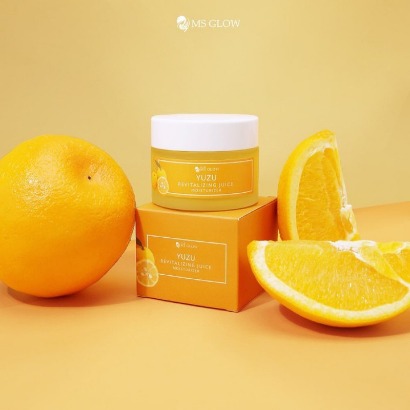 Yuzu Revitalizing Juice Moisturizer MS GLOW Terbaru