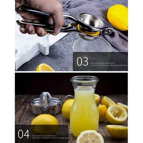 Stainless Steel Lemon Squeezer - Alat Peras Jeruk