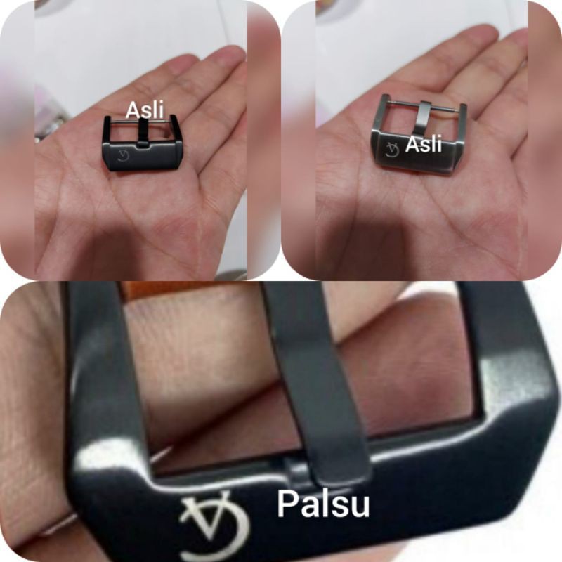 BUCKLE JAM TANGAN ALEXANDRE CHRISTIE 24MM ORIGINAL