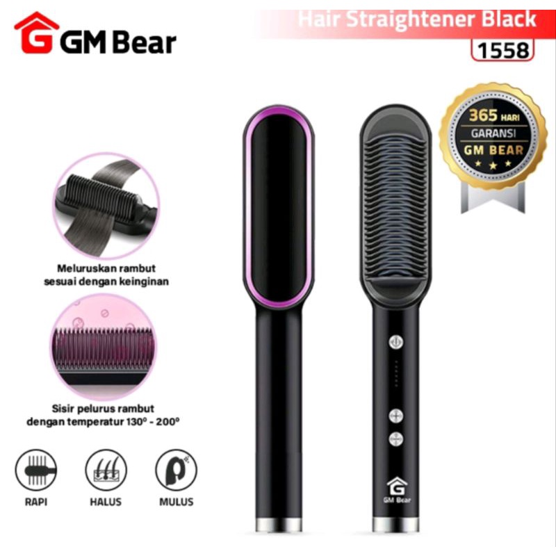 Catokan Sisir/Pelurus Rambut GM Bear