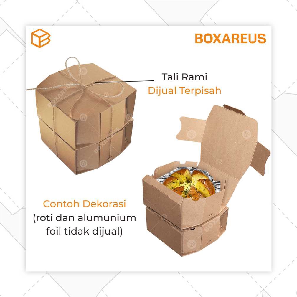 Box Toples Dessert Jar Kotak Kue Kering Kemasan Cookies | TB141465 (50pcs)