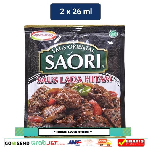 

Saori Lada Hitam 2 x 26 mL