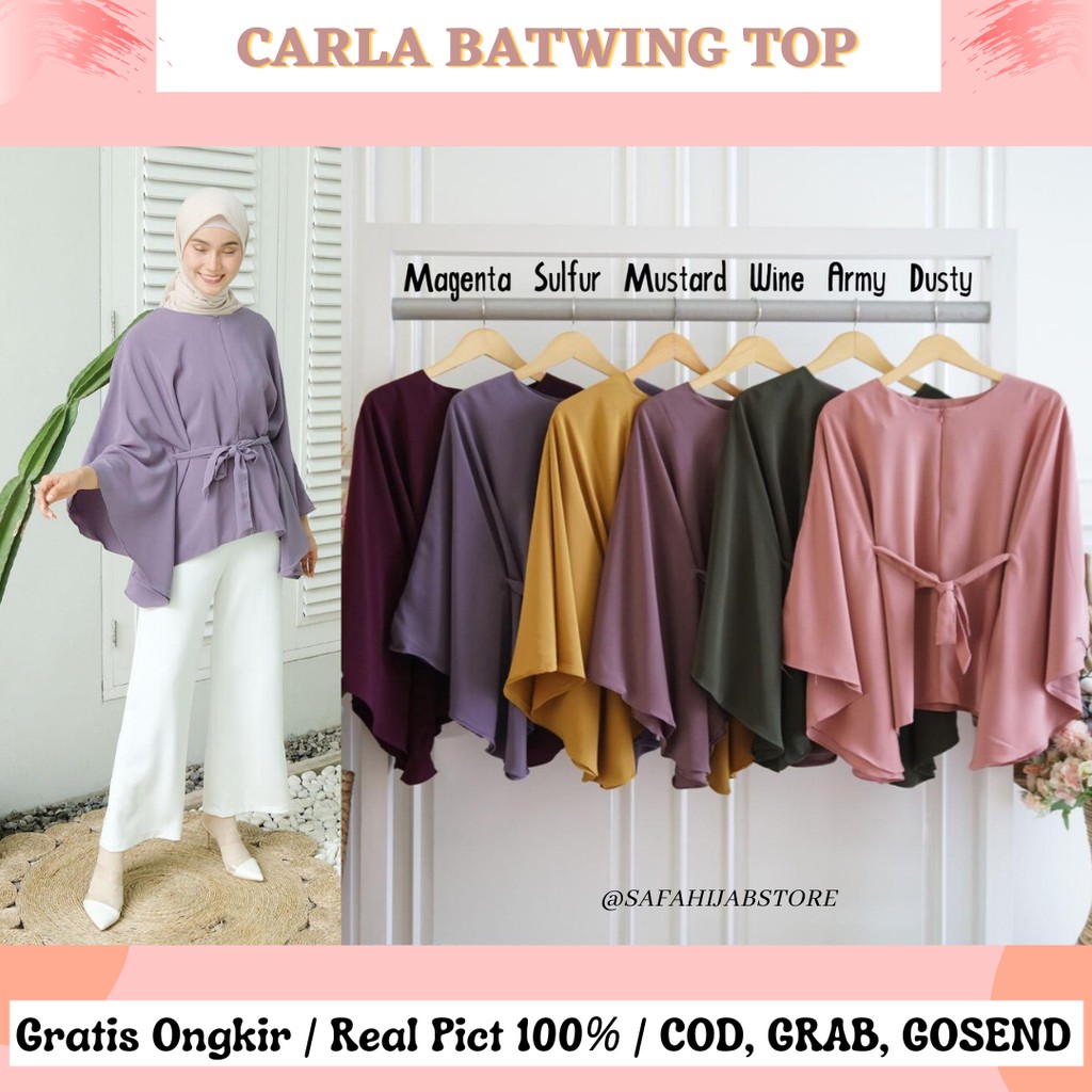 CARLA BATWING TOP