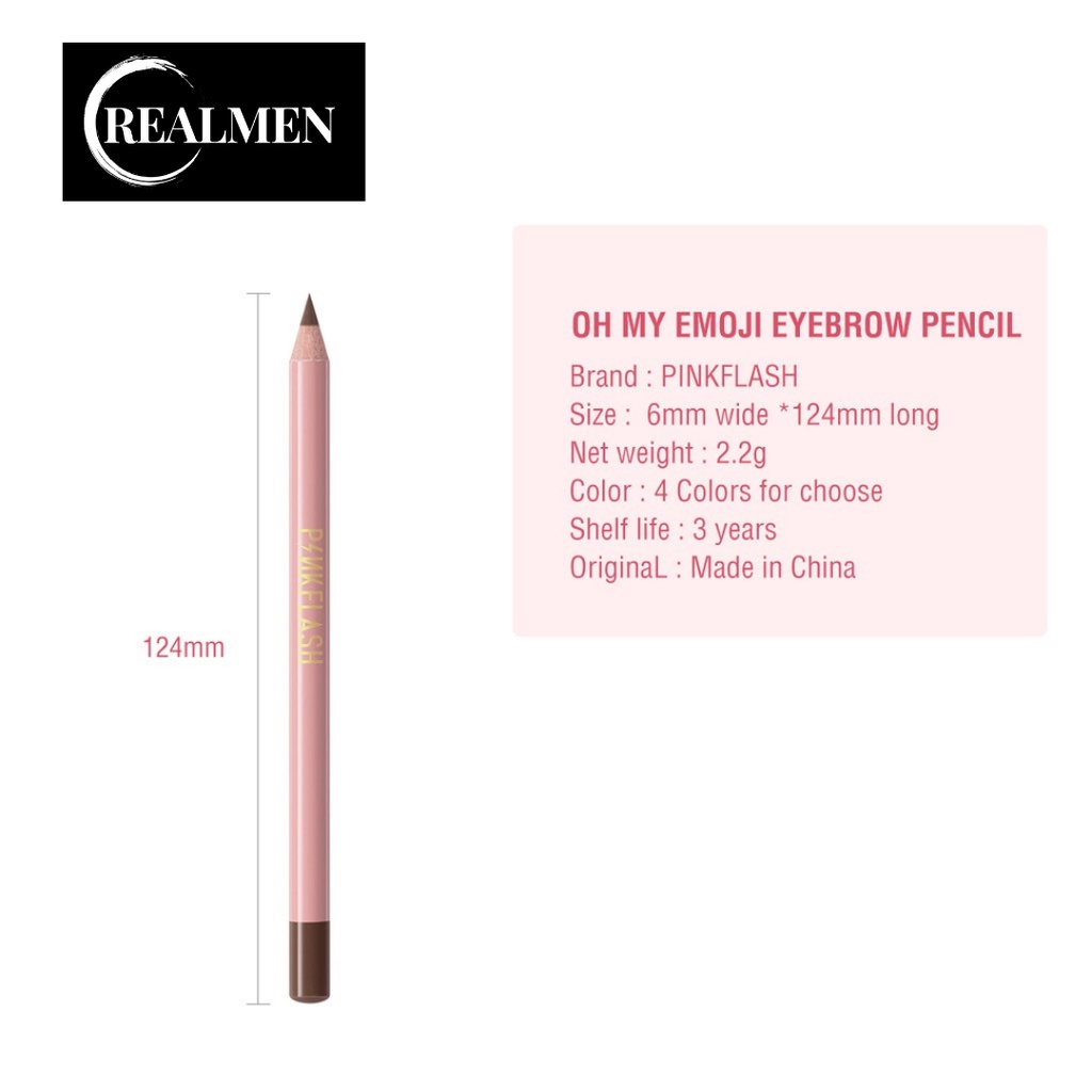 *RM* READY! PINKFLASH EYEBROW WATERPROOF/ PENSIL ALIS PINKFLASH