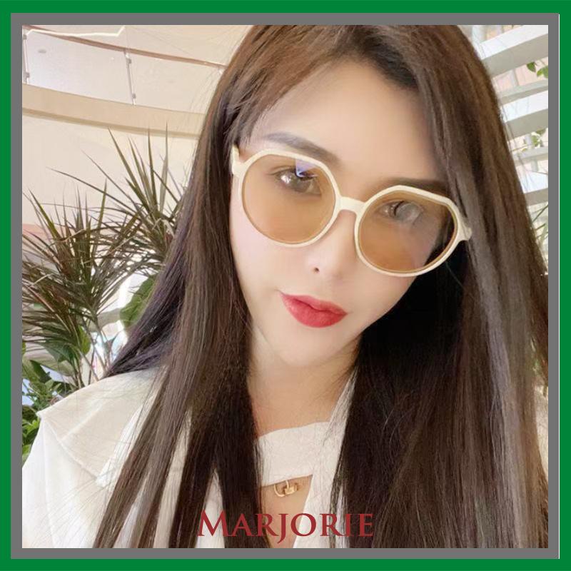 Korea Kacamata Hitam Wanita Kacamata Pria Korea INS Fashion Aksesoris Mode-MJD