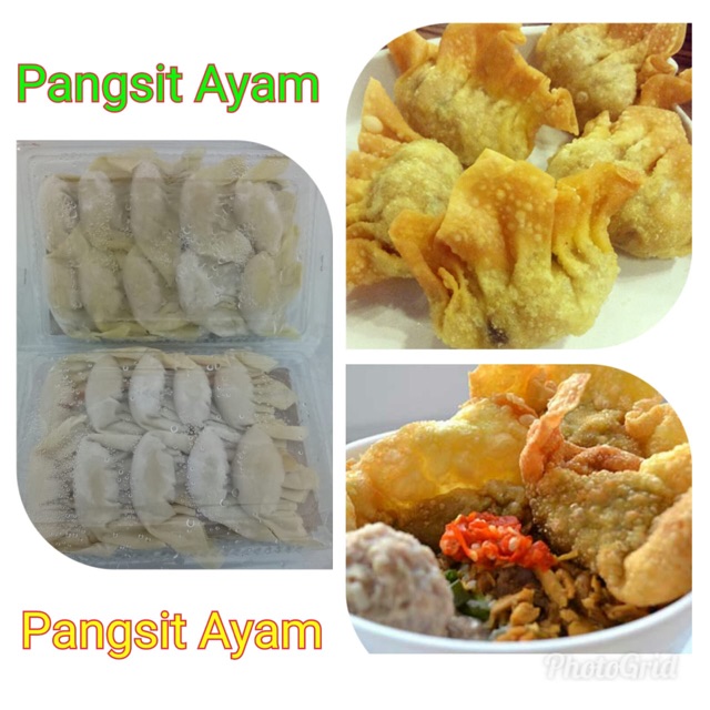 

Pangsit ayam ( isi 20/ kemasan mika)