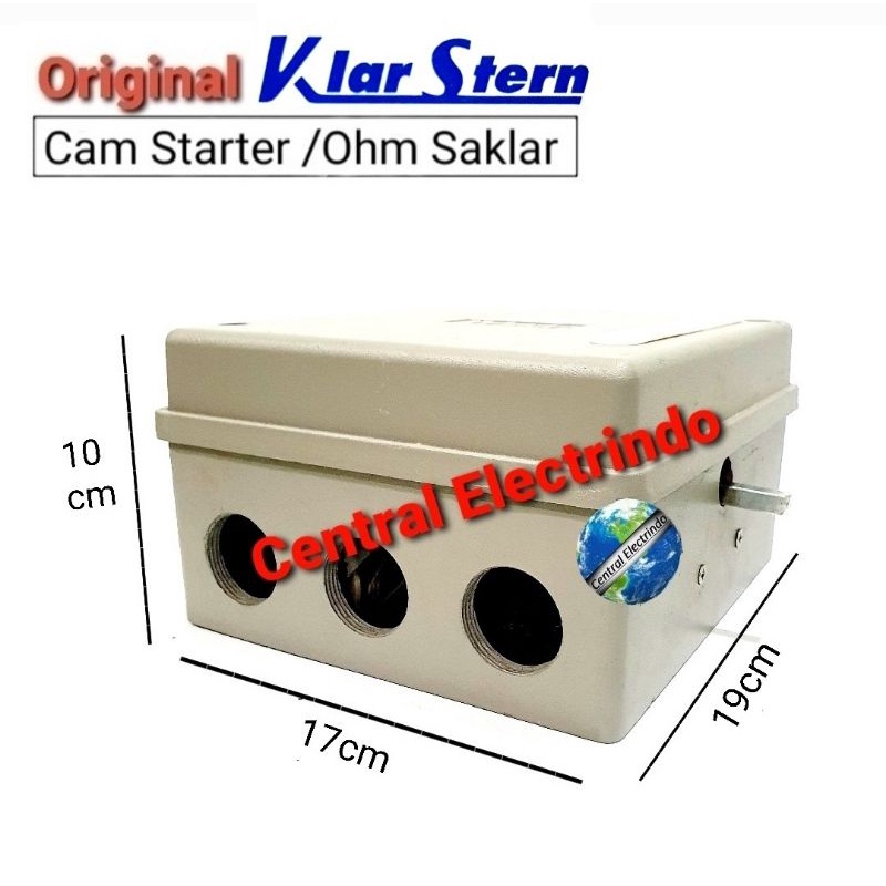 Cam Starter Ohm Saklar 4P  GZ 100A 22.000Watt  I-0-II KlarStern.