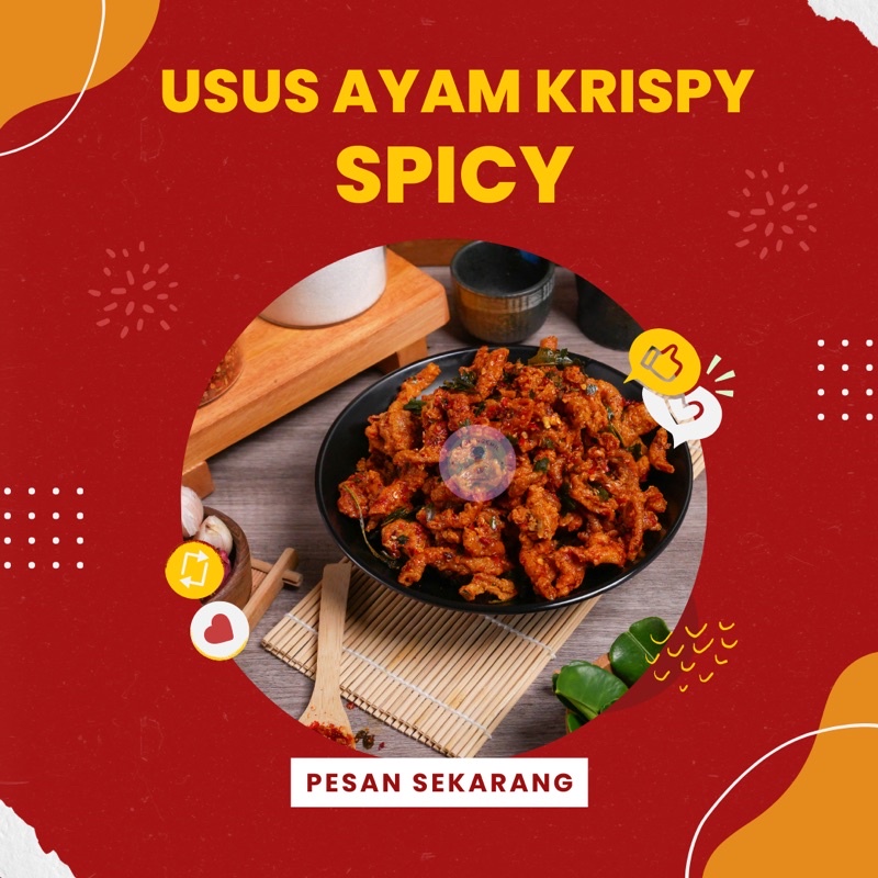 

USUS PEDAS 100 Gram dan 250gram