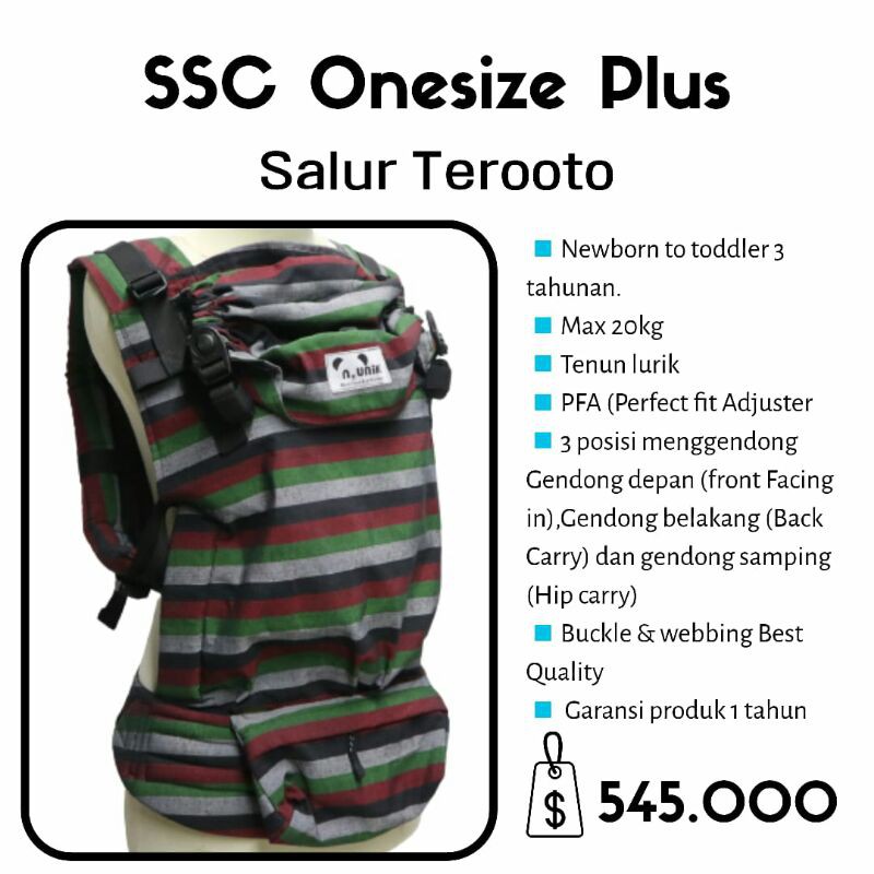 SSC ONE SIZE PLUS NUNIK