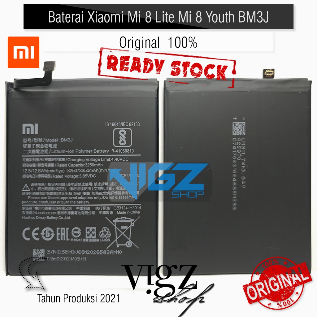 Baterai Xiaomi Mi 8 Lite Mi 8 Youth BM3J Original 100%