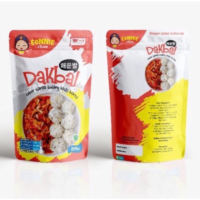 

DAKBAL CEKER TANPA TULANG ALA KOREA PEDAS