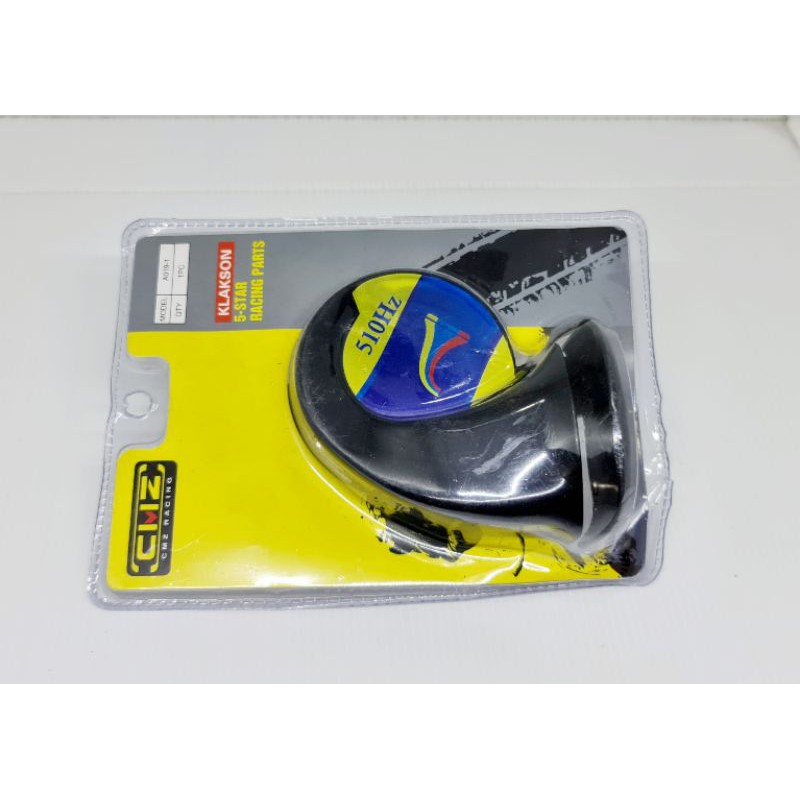 KLAKSON KEONG SINGLE + COVER WATERPROOF HORN MOTOR MOBIL