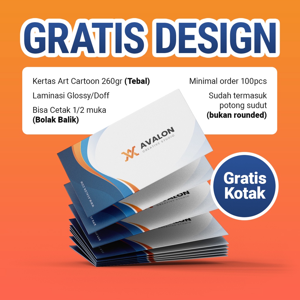 

KARTU NAMA GRATIS DESIGN OFISKU (LAMINASI DOFF/GLOSSY)