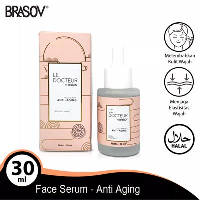 BRASOV SERUM LE DOCTEUR BY BRASOV FACE ANTI ACNE - ANTI AGING - WHITENING SERUM 30ML