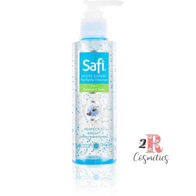 ❤️ MEMEY ❤️ SAFI Ultimate Bright | White Expert Purifiying 2 in 1 Cleanser &amp; Toner 150ml