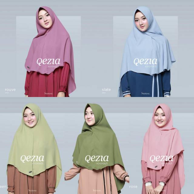 JILBAB/HIJAB/BERGO SYARI/QEZIA ORI BY SHIERAKI