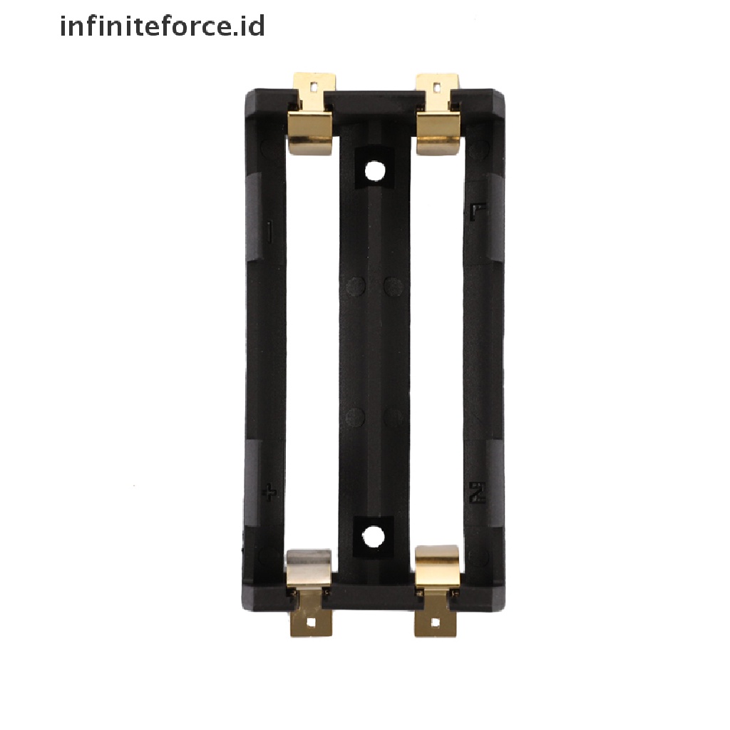 (Infiniteforce.Id) Case Holder Baterai 26650 Smd Dengan Pin Lapis Emas 26650