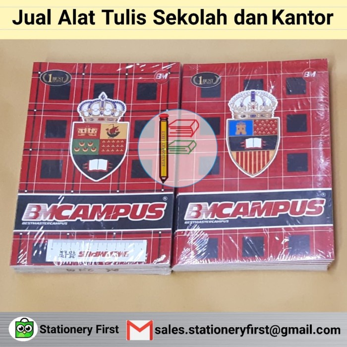 

Buku Tulis Campus BMC (Best Maxi Campus) 36 Lembar 10 Buku