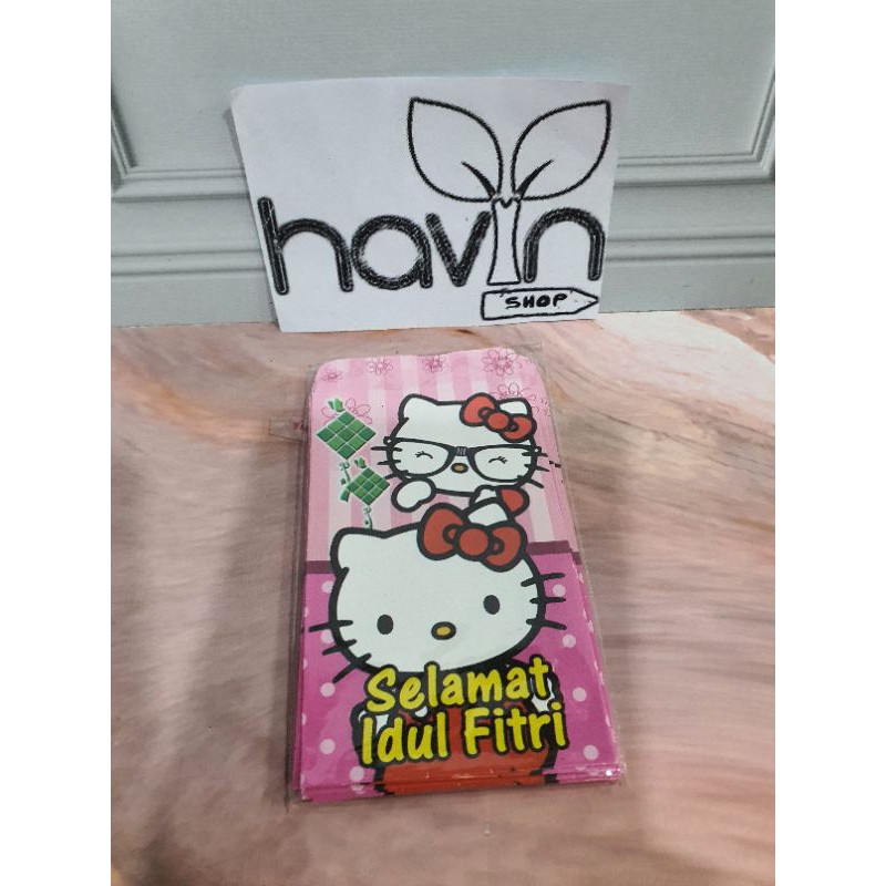 AMPLOP LEBARAN ukuran. S (5.5cm X 9cm)/ANGPAO IDUL FITRI uk. S-Hellokitty