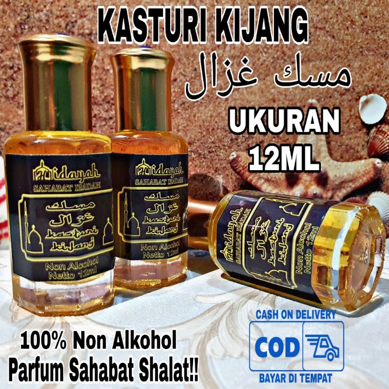 THE BEST HIDAYAH KASTURI KIJANG 12ML ORIGINAL