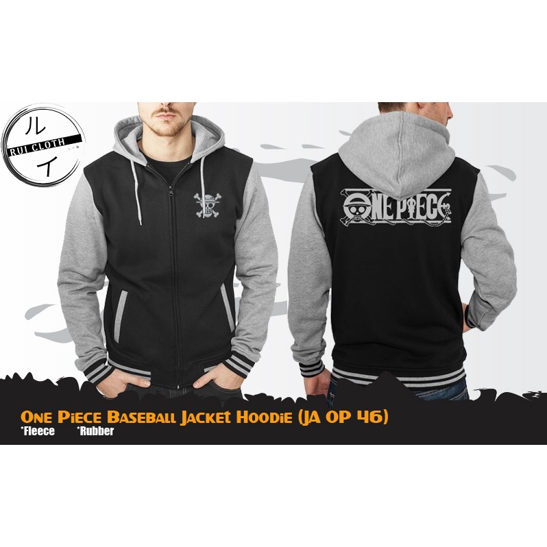 JACKET BASEBALL HOODIE ANIME ONE PIECE