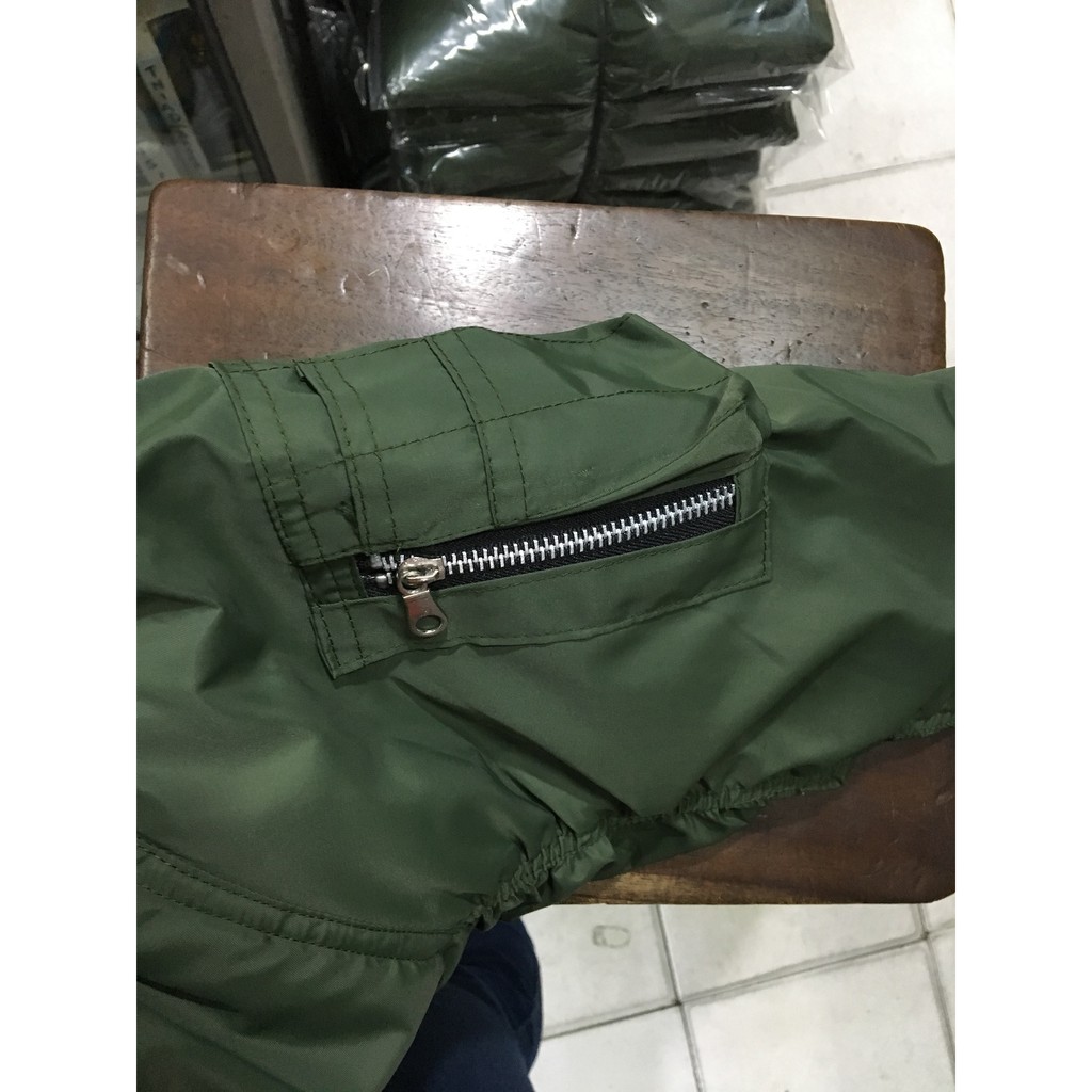 Jaket Bomber Hijau - Jaket Bomber - Bomber Jacket