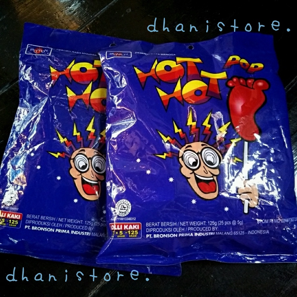 

HOT HOT POP (1PACK isi 25pcs) Permen Kaki