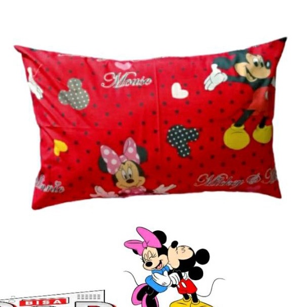 SARUNG BANTAL DEWASA 40X60/SARUNG BANTAL KARAKTER/PAKET HEMAT 3 SARUNG BANTAL DEWASA