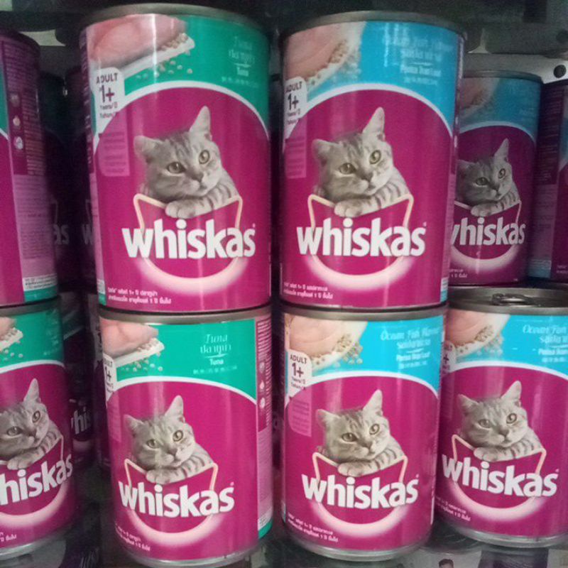 whiskas kaleng 400 gr