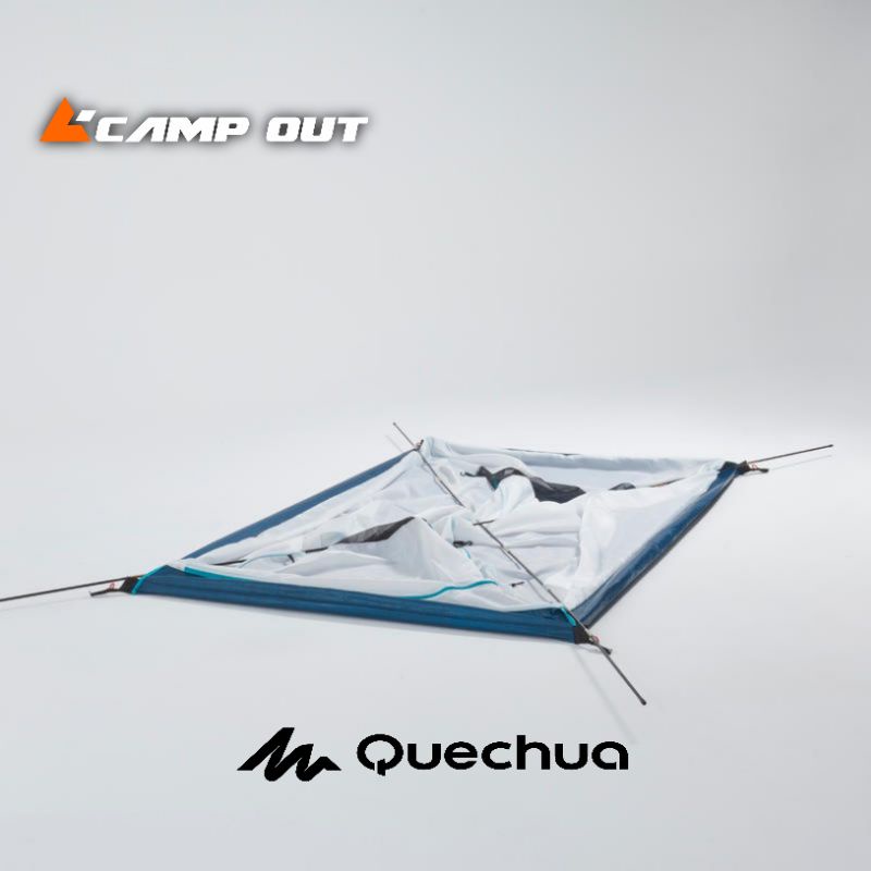 Tenda camping Quechua MH100 kap 2/3 orang Original / Decathlon Quechua Tenda Mh100 2Person Grey / Tenda 2P / tenda 2 person / tenda camping / tenda kapasitas 2-3 orang