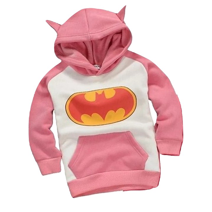 Sweater Hoodie Anak Batman Sweater Fleece Baju Anak Pakaian Anak Unisex