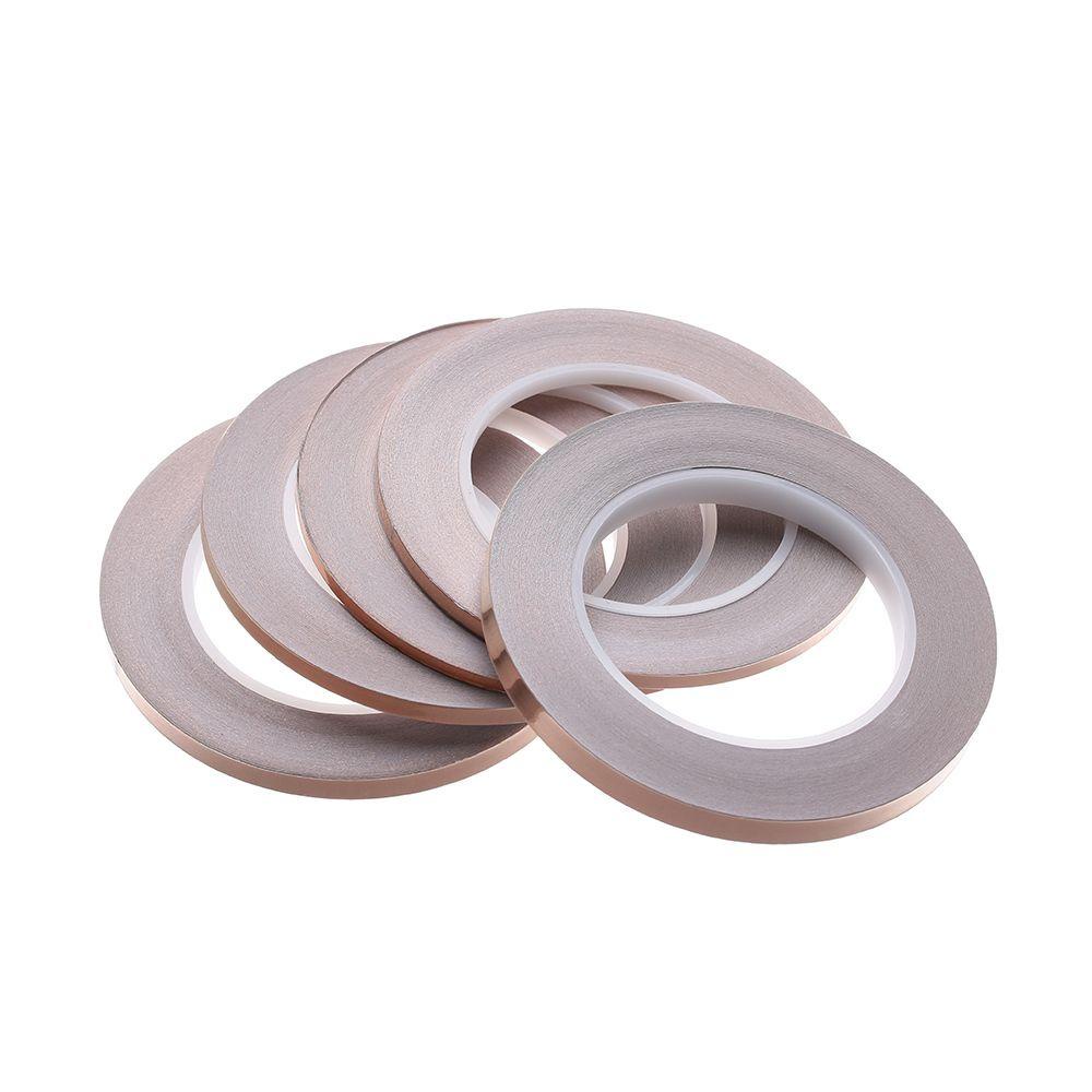 CHOOKYY 1pc Copper Foil Tape Perekat Strip Perlindungan Lem EMI Baru