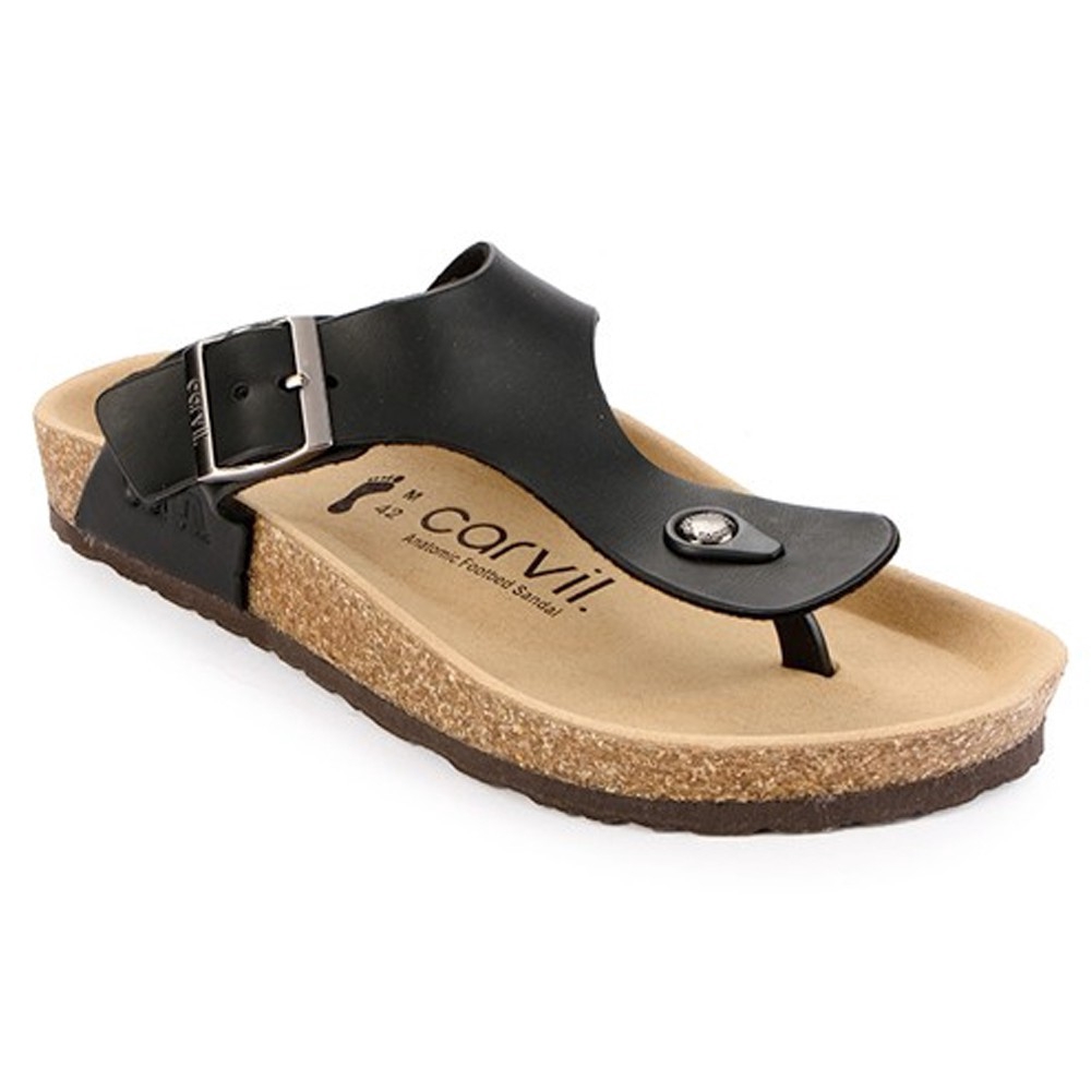 CARVIL SANDAL  PRIA  JADEN 01 M BLACK Shopee  Indonesia