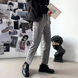  Celana  Panjang Longgar Pria  Model  Korea  Dengan Liontin 