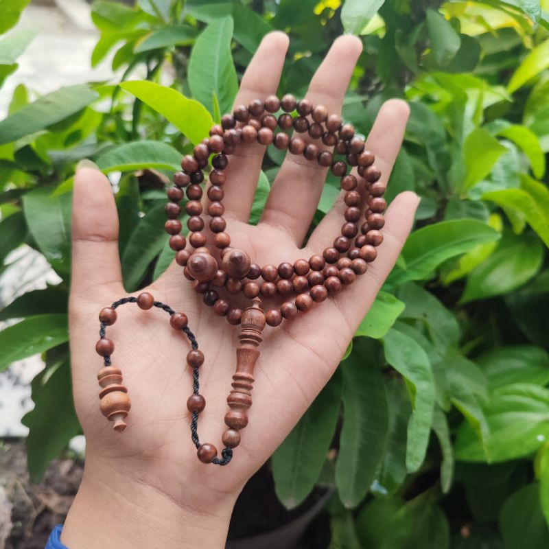 Tasbih Kayu Setigi Laut 99 Butir Size 6mm Super Original